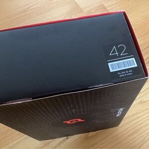 Black and Red Gaming Headset Box